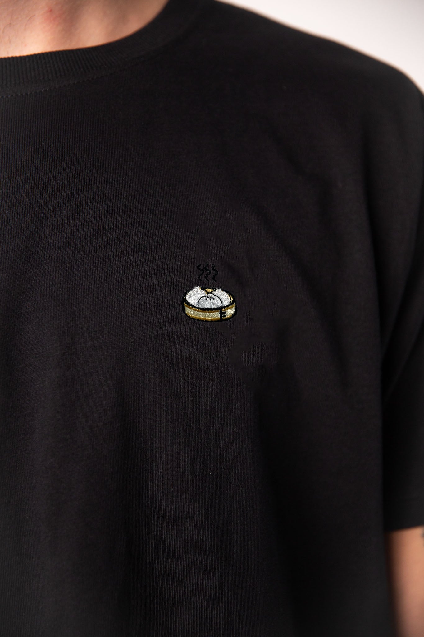 Dumplings | Besticktes Männer Bio Baumwoll T-Shirt