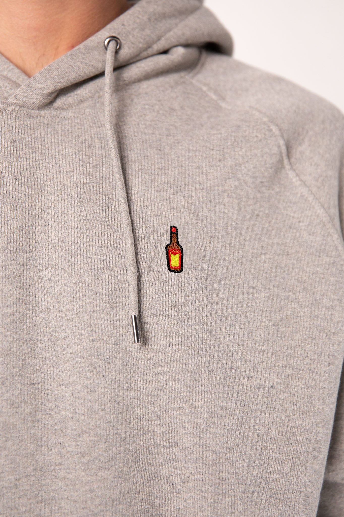 Würze Fix | Bestickter Bio-Baumwoll Männer Hoodie