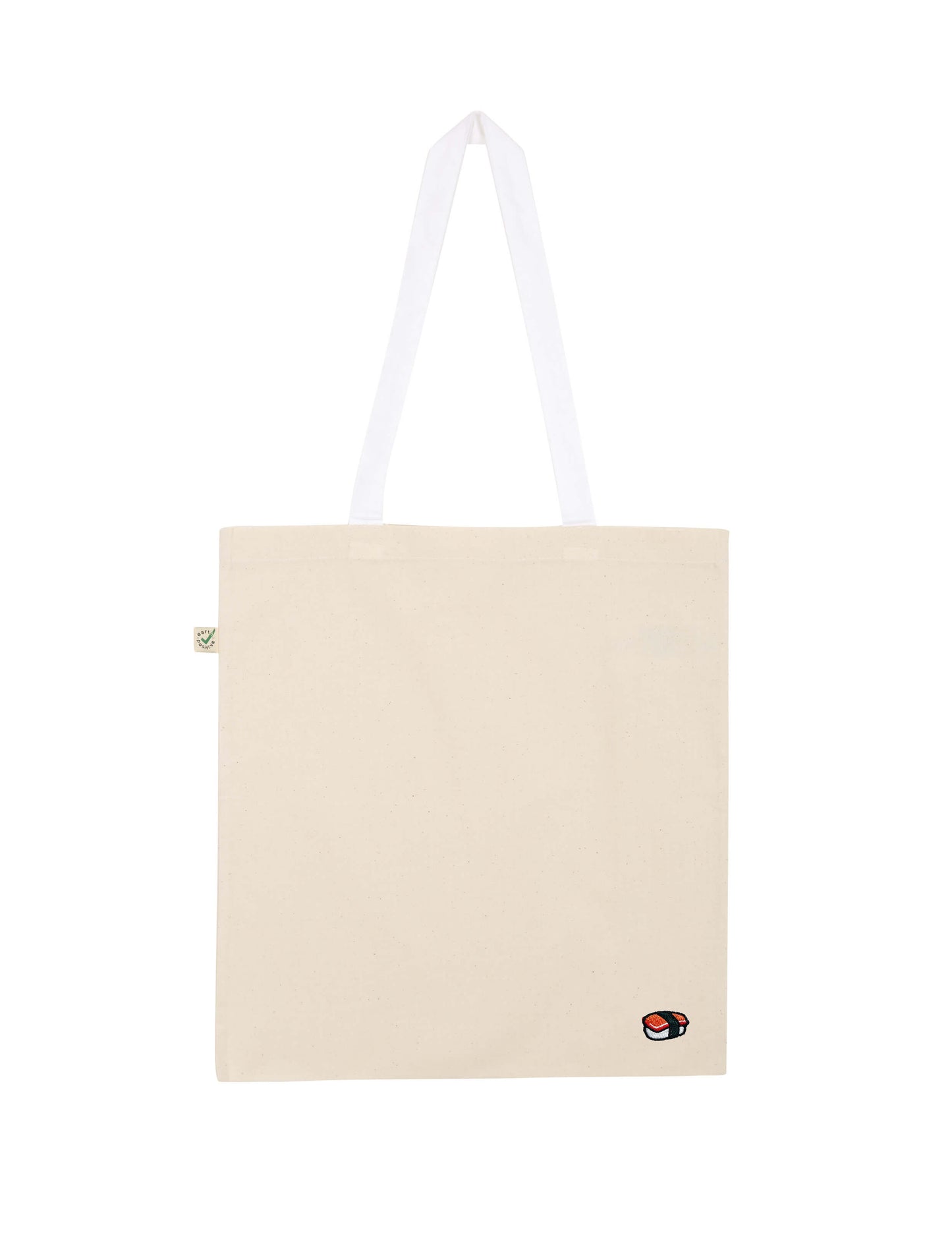 Sushi Nigiri | Bestickte Bio Baumwoll Tasche