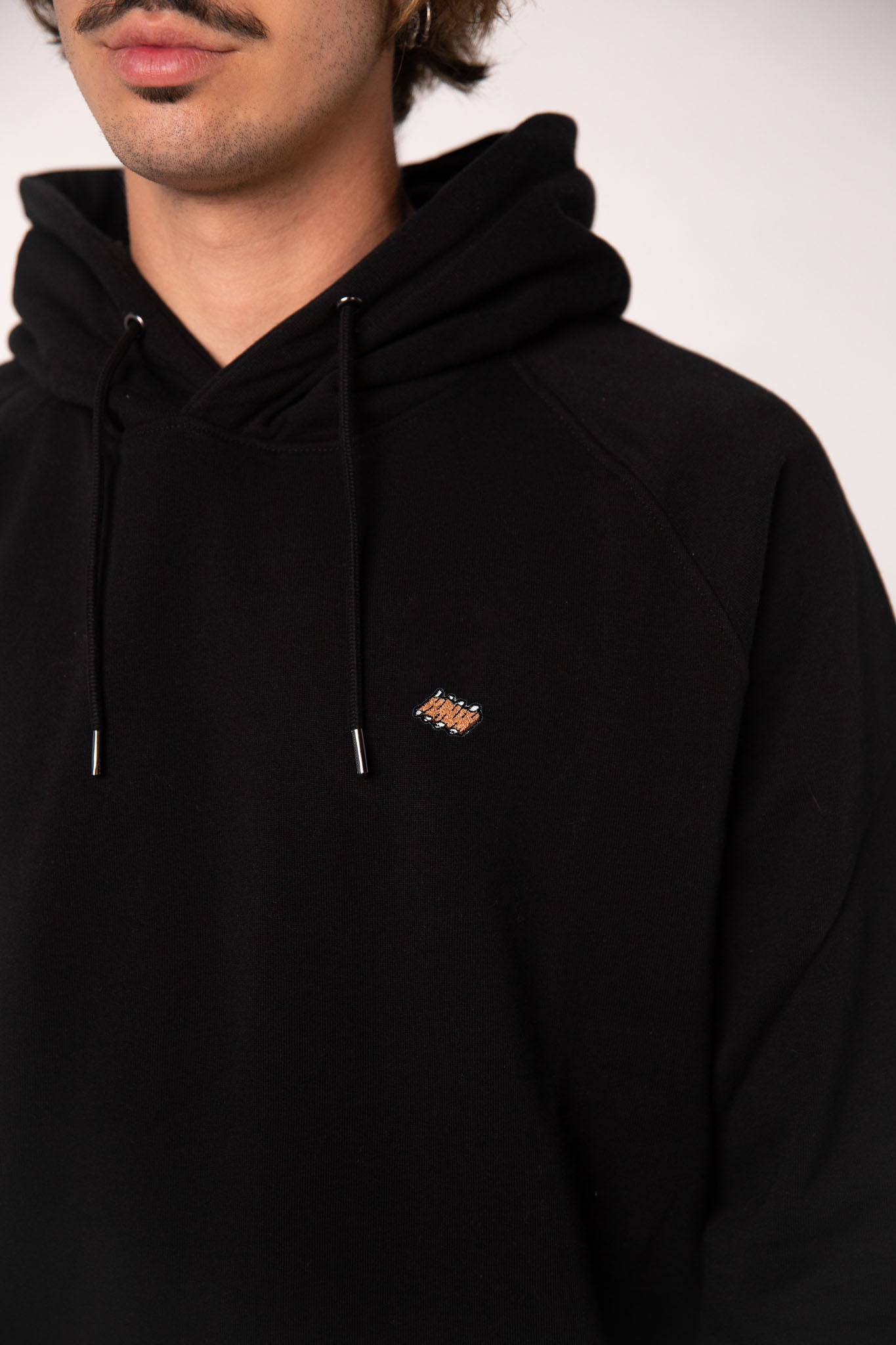 Rippchen  | Bestickter Bio-Baumwoll Männer Hoodie