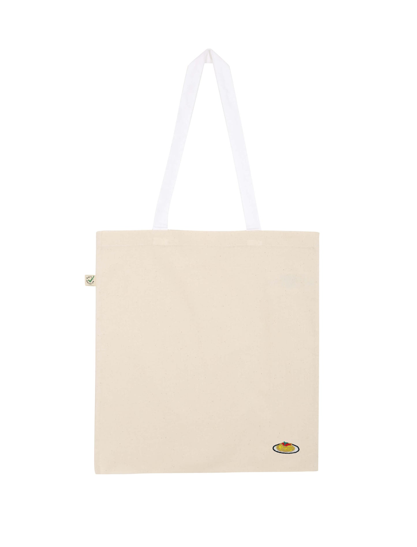 Pasta | Bestickte Bio Baumwoll Tasche