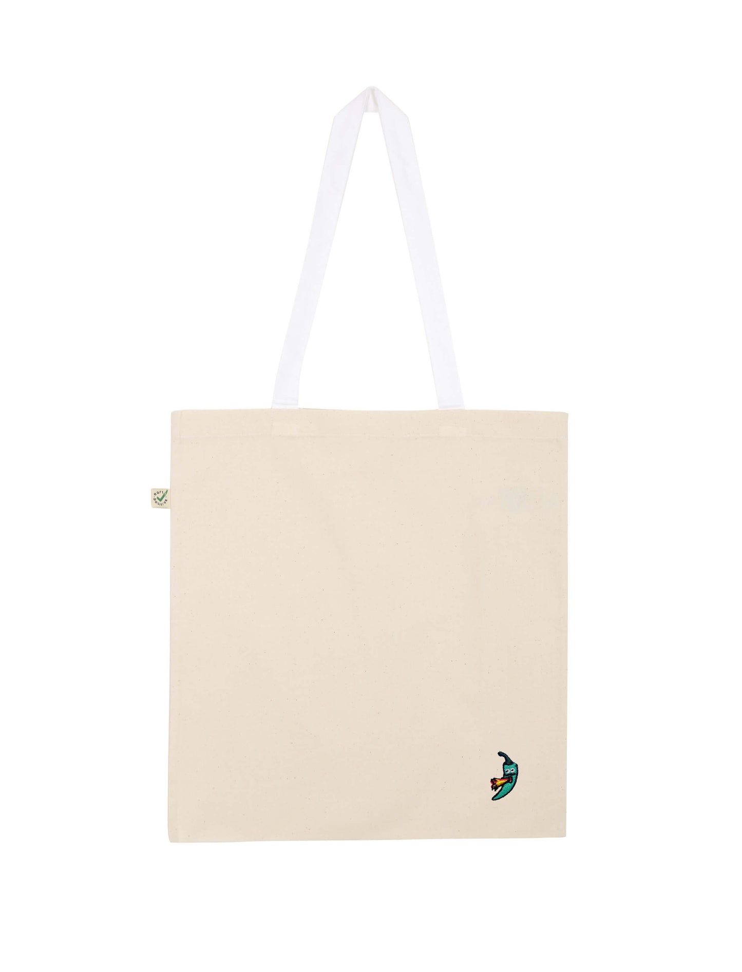 Jalapeno | Bestickte Bio Baumwoll Tasche